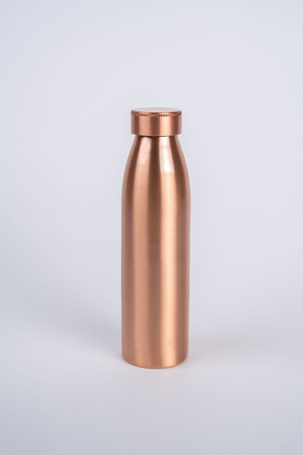 Copper Plain Bottle 900ml Shine Finish