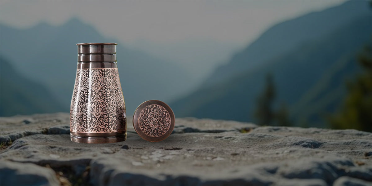 Copper Embossed Bedroom Bottle Image 11