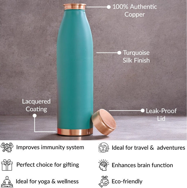 Copper Embossed Bedroom Bottle features 2