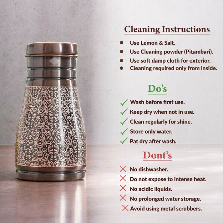 Copper Embossed Bedroom Bottle 9