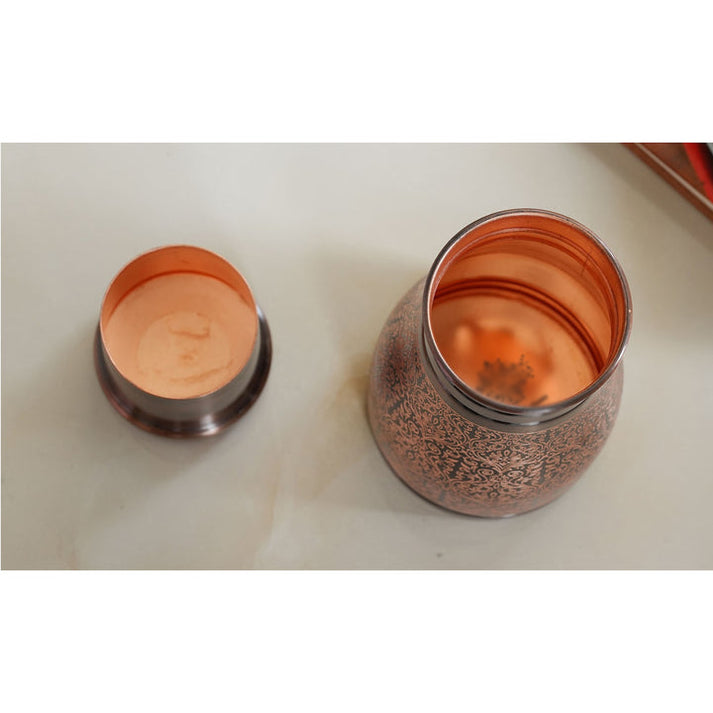 Copper Embossed Bedroom Bottle 8