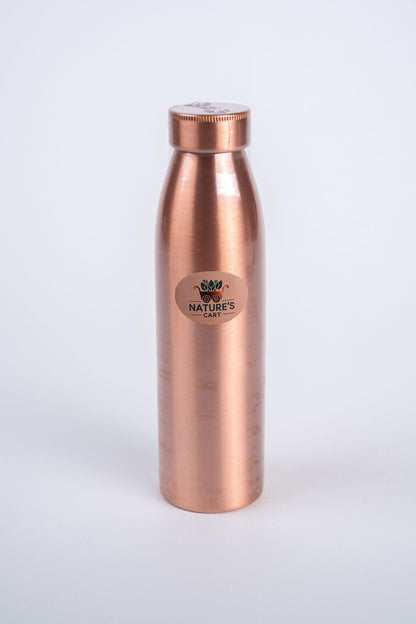 Copper Plain Bottle 900ml Shine Finish