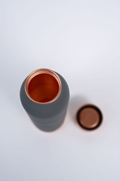 Copper Bottle 900ml Matte Gray