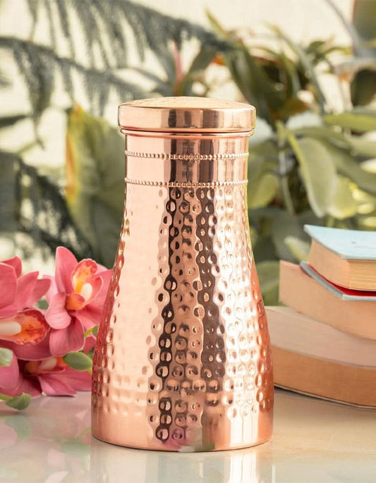 Copper Hammered Bedroom Bottle image 6
