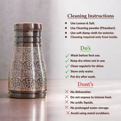 Copper Embossed Bedroom Bottle 9