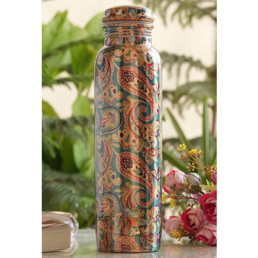 Copper Printed Water Bottle 